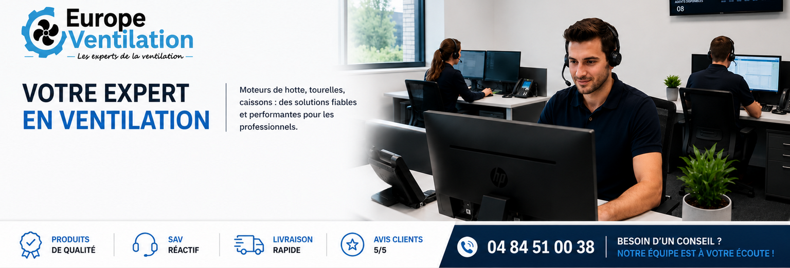 Contacter europe ventilation