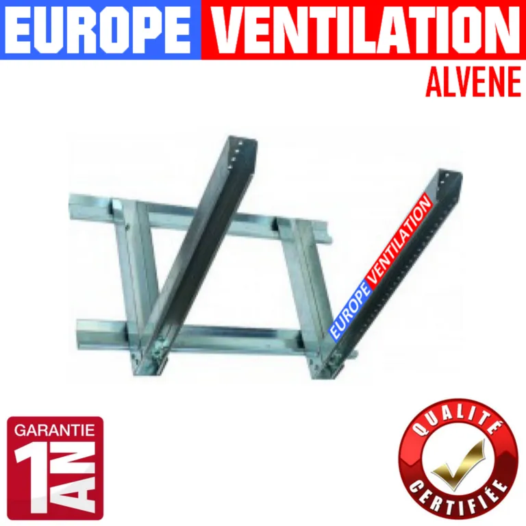 Chaise support tourelle d'extraction hotte pour façade