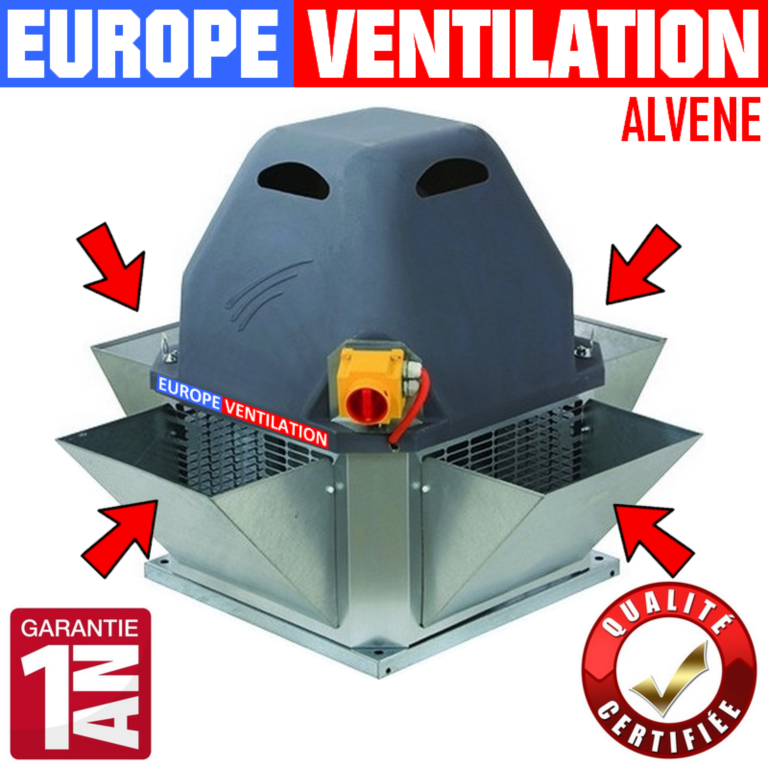 kit deflecteur rejet vertical tourelle extraction hotte professionnelle