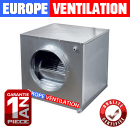 CAISSON EXTRACTION 10-10 3900 M3H 550W POUR HOTTE PROFESSIONNELLE