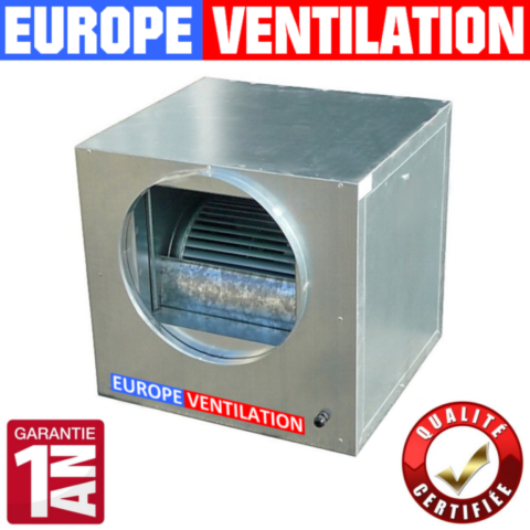 CAISSON EXTRACTION 15-15 7000 M3H 1450W POUR HOTTE PROFESSIONNELLE
