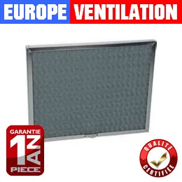Filtre maille inox pour hotte de cuisine professionnelle restaurant