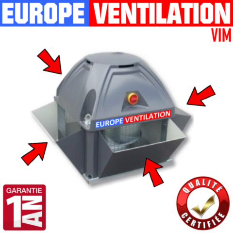 kit deflecteur rejet vertical tourelle VIM