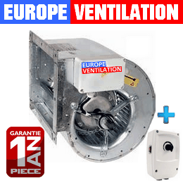 MOTEUR ESCARGOT 7-9 2650 M3H 300W POUR HOTTE PROFESSIONNELLE AVEC VARIATEUR