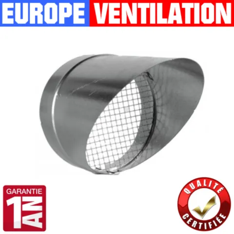 sifflet de sortie pour hotte professionnelle