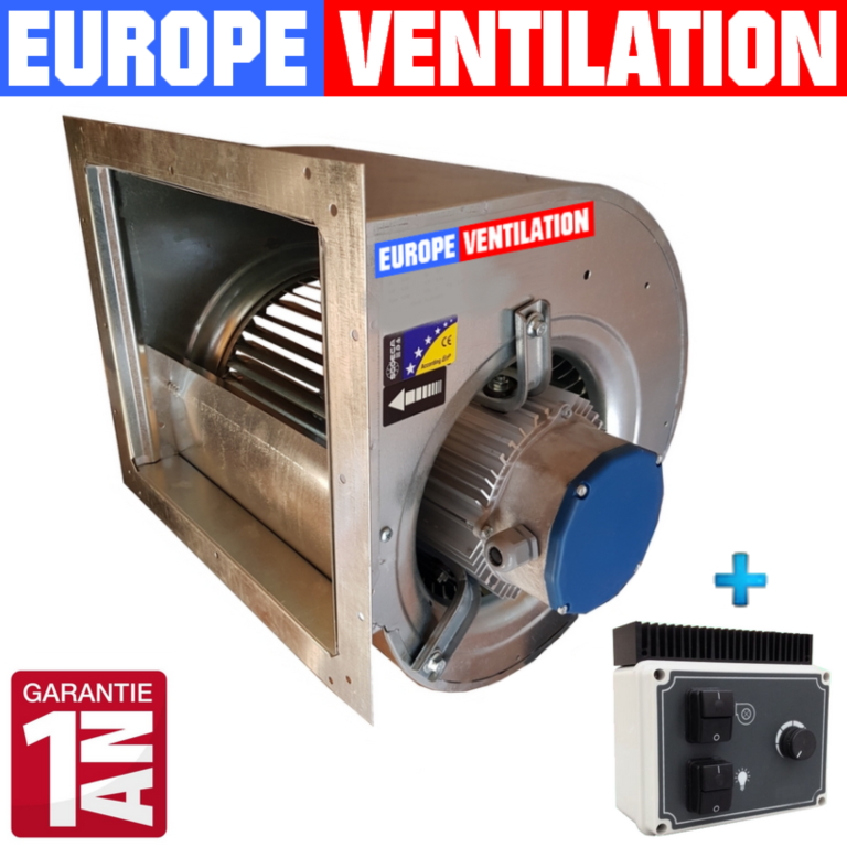 MOTEUR ESCARGOT 10-10 3900 M3H 550W POUR HOTTE PROFESSIONNELLE AVEC VARIATEUR