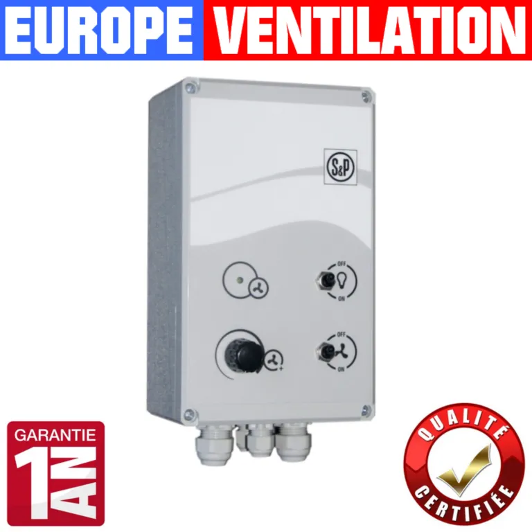 variateur hotte restaurant 11A - 230V cuisine professionnelle - vim vepz - variateur de tension monophasé