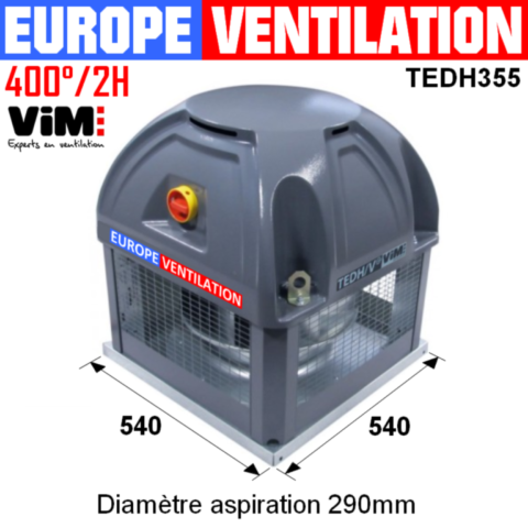 Dimension tourelle VIM TEDH355