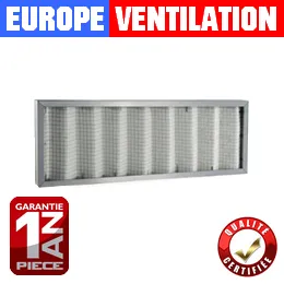 filtre G4 rectangle pour caisson ventilation