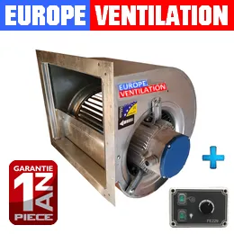 MOTEUR ESCARGOT 10-10 3900 M3H 550W POUR HOTTE PROFESSIONNELLE AVEC VARIATEUR